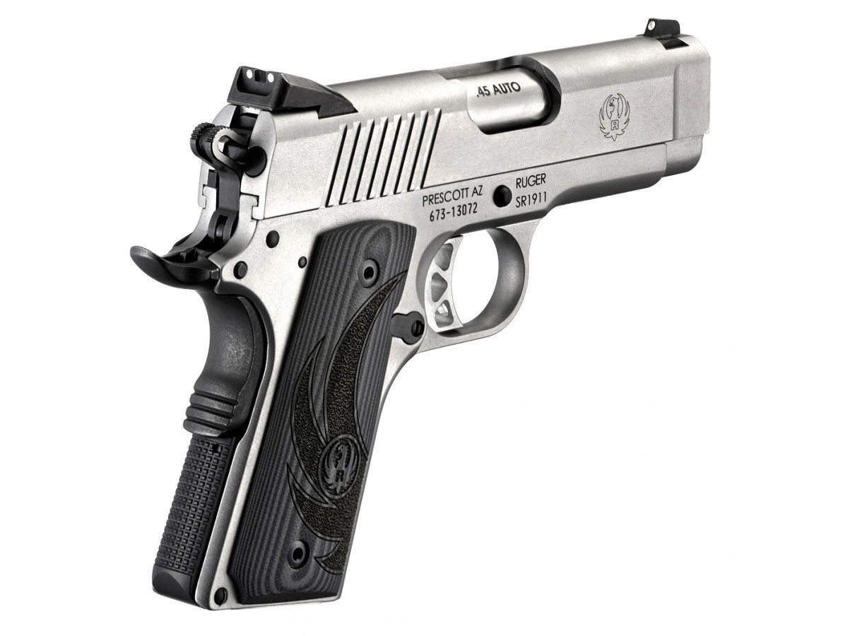 Fotografia: Ruger SR1911 Officer-Style 6762, kal. .45 Auto