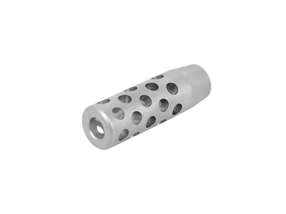 Úsťová brzda Sako/Tikka D16.5, M14x1, Conical nerezová