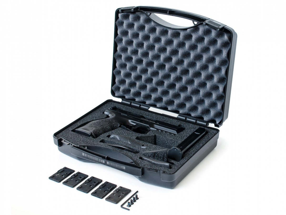 Fotografia: Pištoľ HK SFP9-OR, kal. 9x19, s 5 montážnymi platničkami