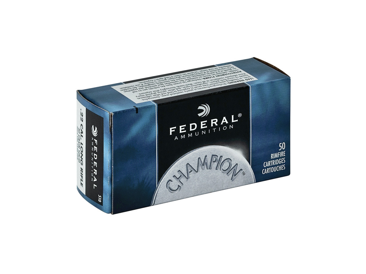 .22LR Federal Champion High Velocity 40gr/2,59g Solid, 50 ks (510)