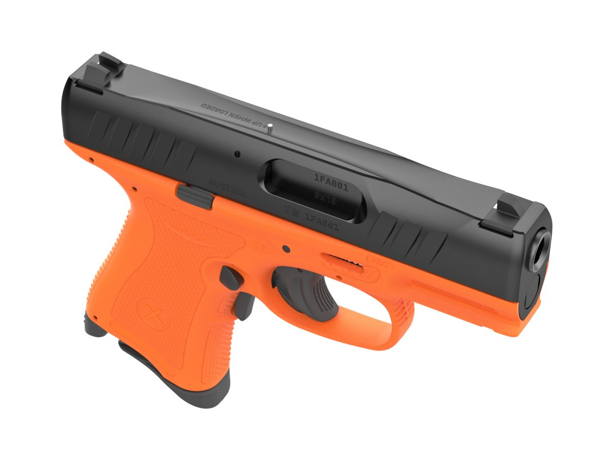 Fotografia: Pištoľ BUBIX BRO, kal. 9x19, Orange