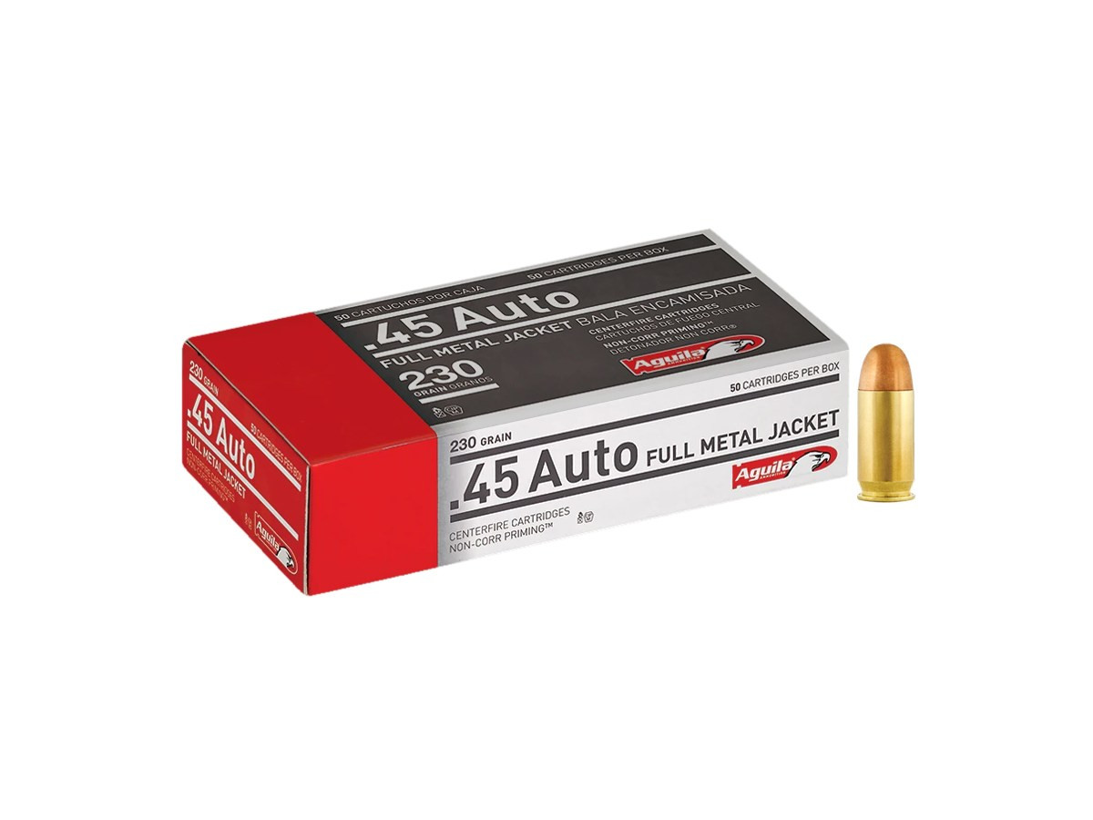 Aguila .45Auto 230gr/14,90g FMJ (1E452110/1E452109)