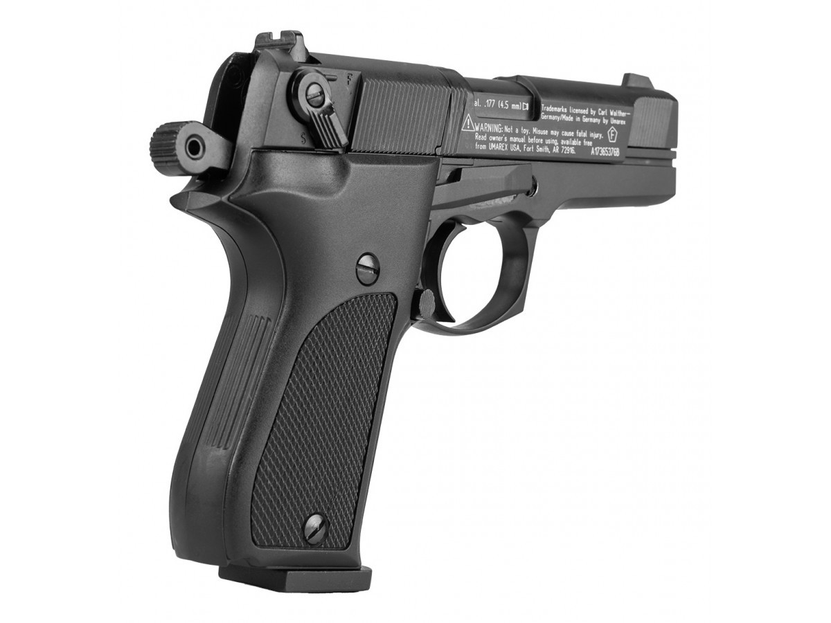 Fotografia: Pištoľ CO2 Walther CP88 čierna, kal. 4,5mm diabolo