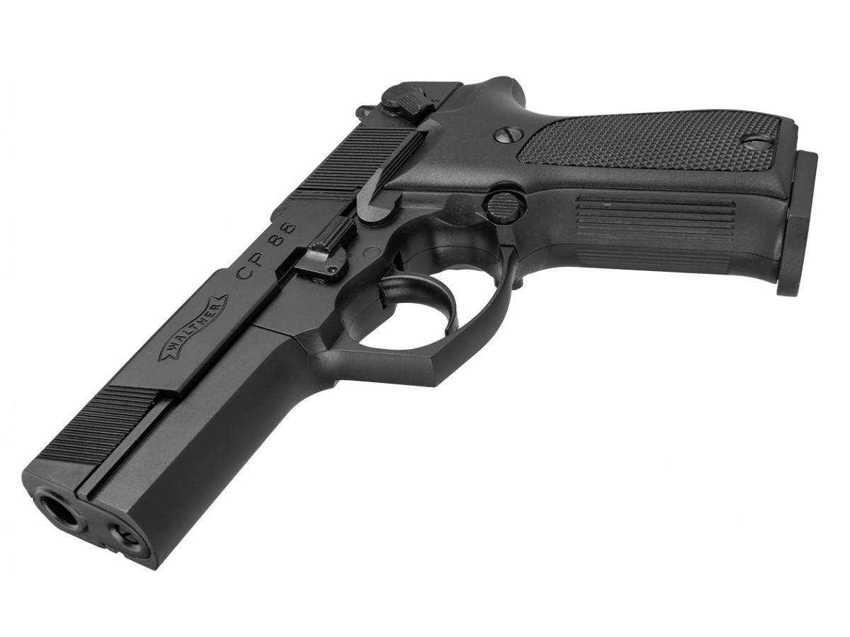 Fotografia: Pištoľ CO2 Walther CP88 čierna, kal. 4,5mm diabolo