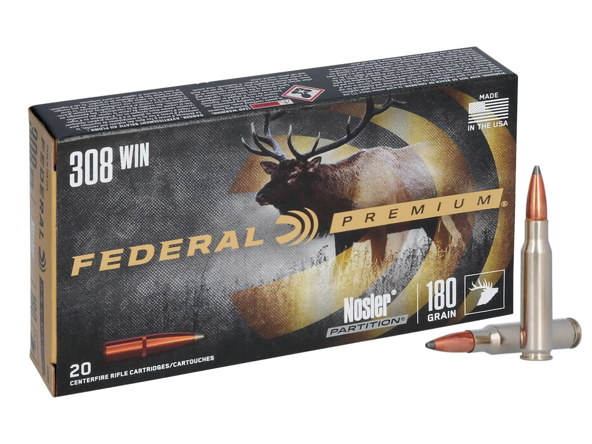 .308Win. Federal Premium Nosler Partition 180gr/11,66g (P308E)