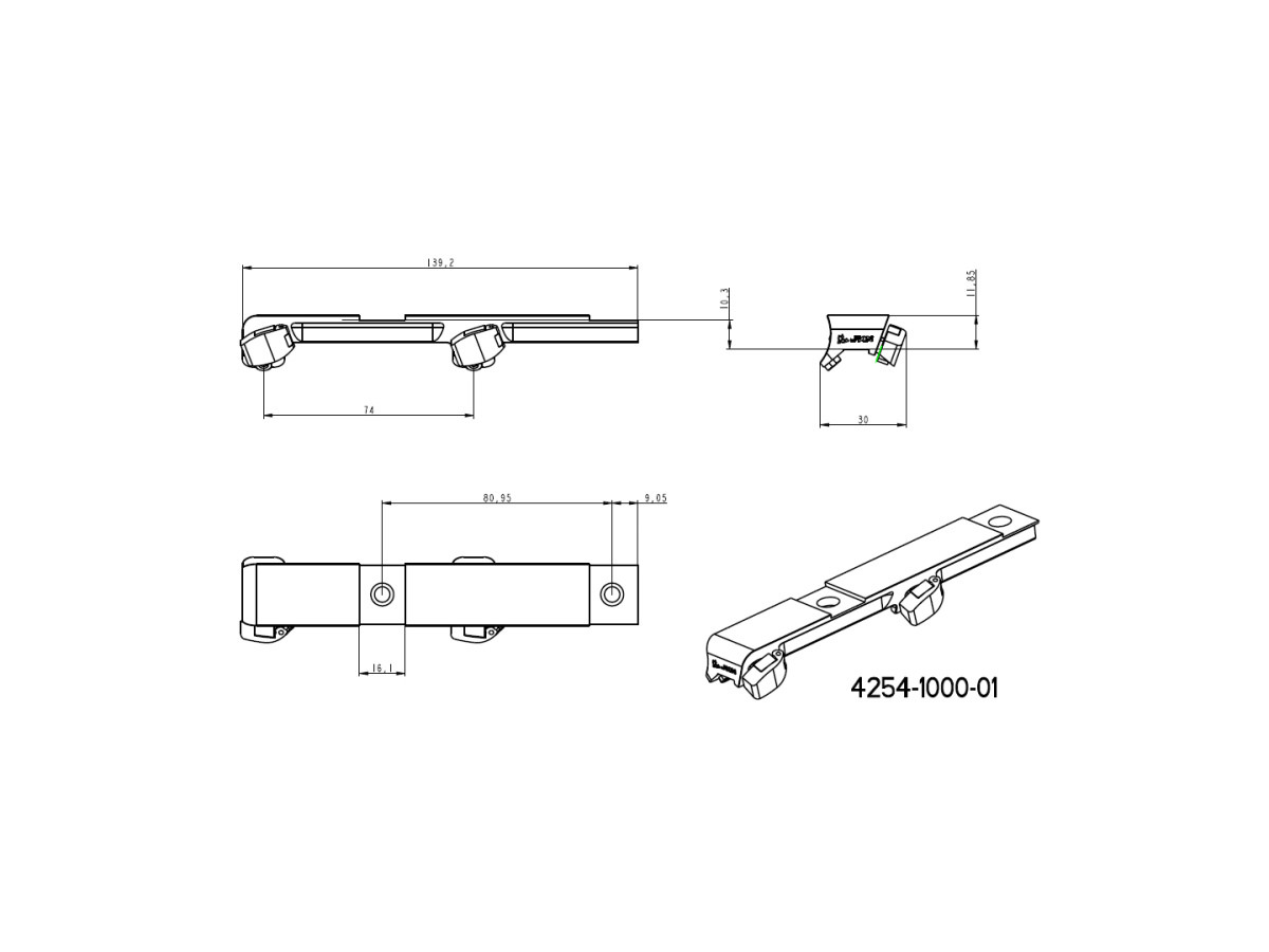 Fotografia: Základňa JKN Blaser UNI compact long