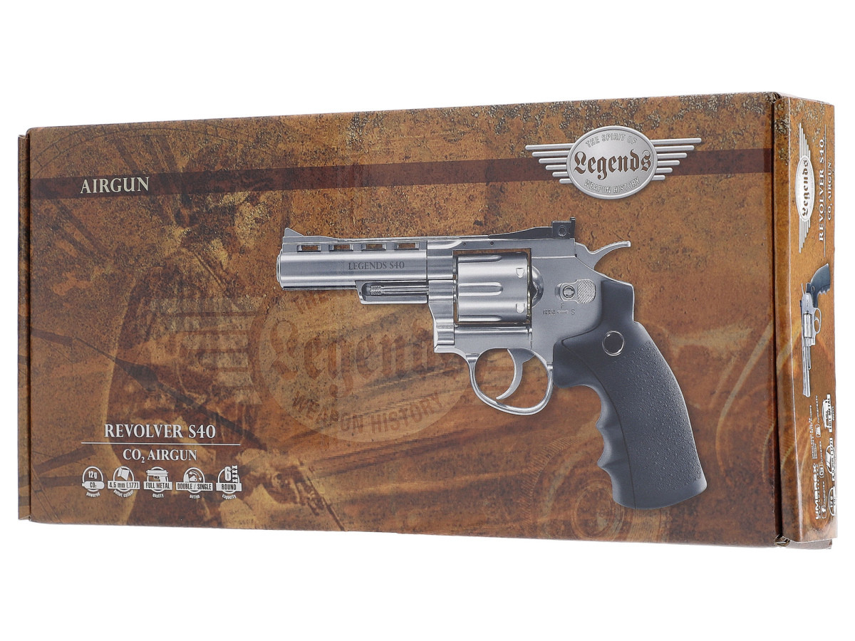 Fotografia: Revolver CO2 Legends S40, kal. 4,5mm diab.