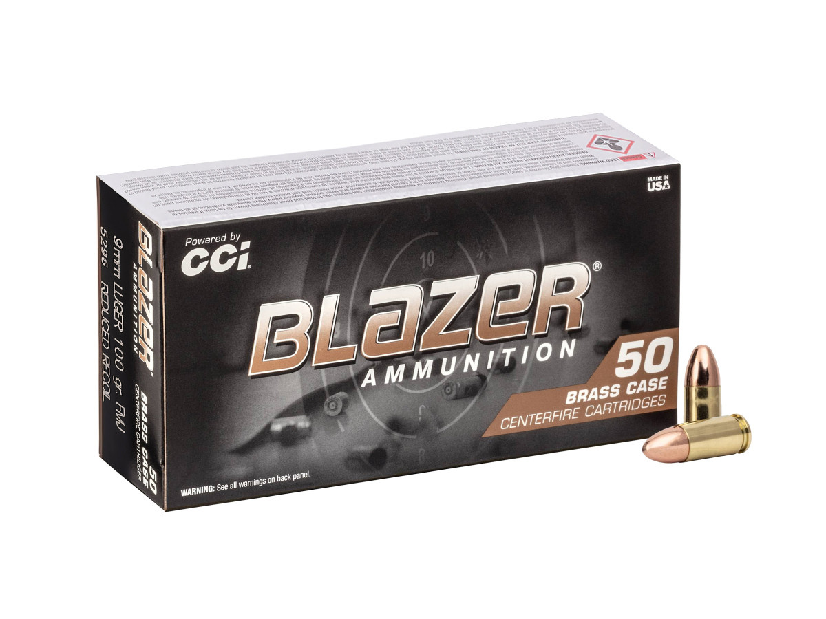 9mm Luger Blazer 100gr/6,48g FMJ (5296)