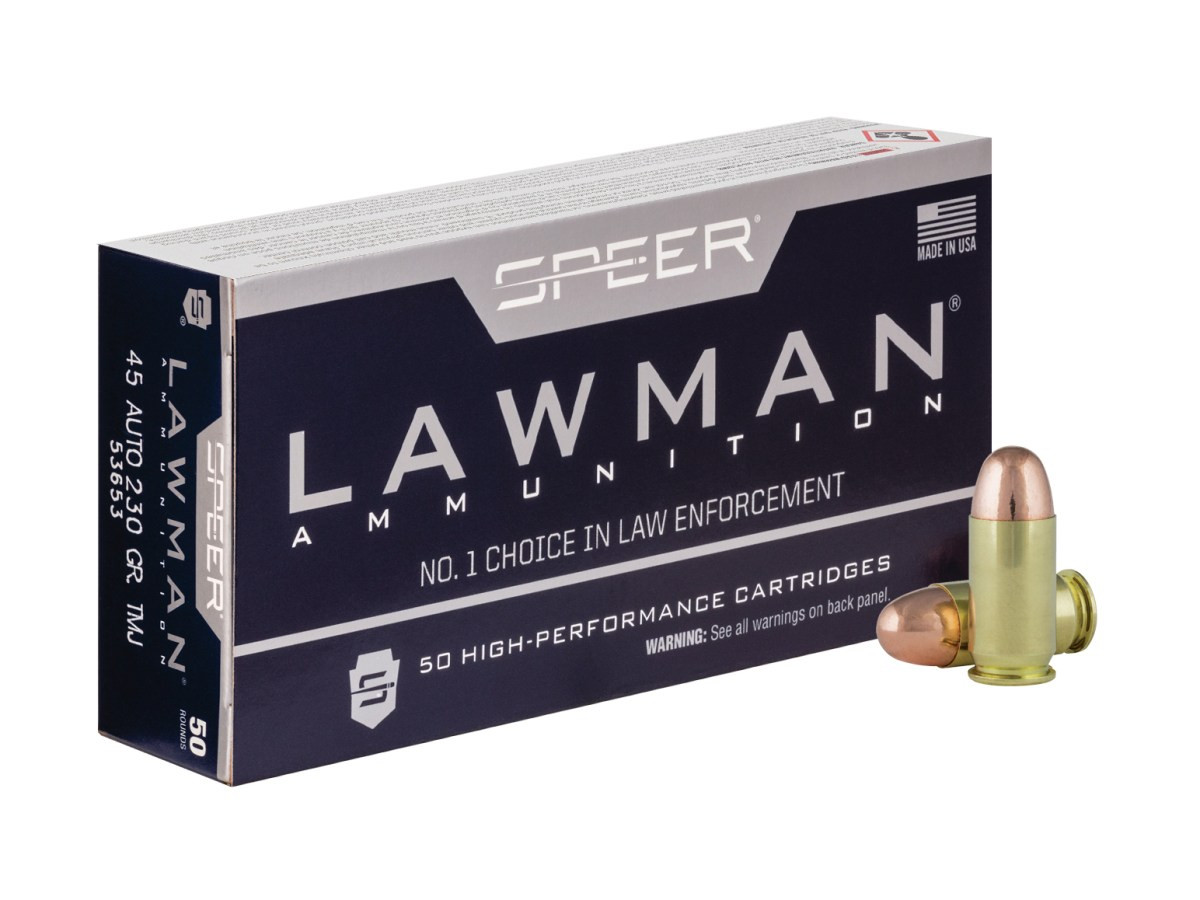 .45Auto Speer Lawman 230gr/14,90g TMJ (53653)