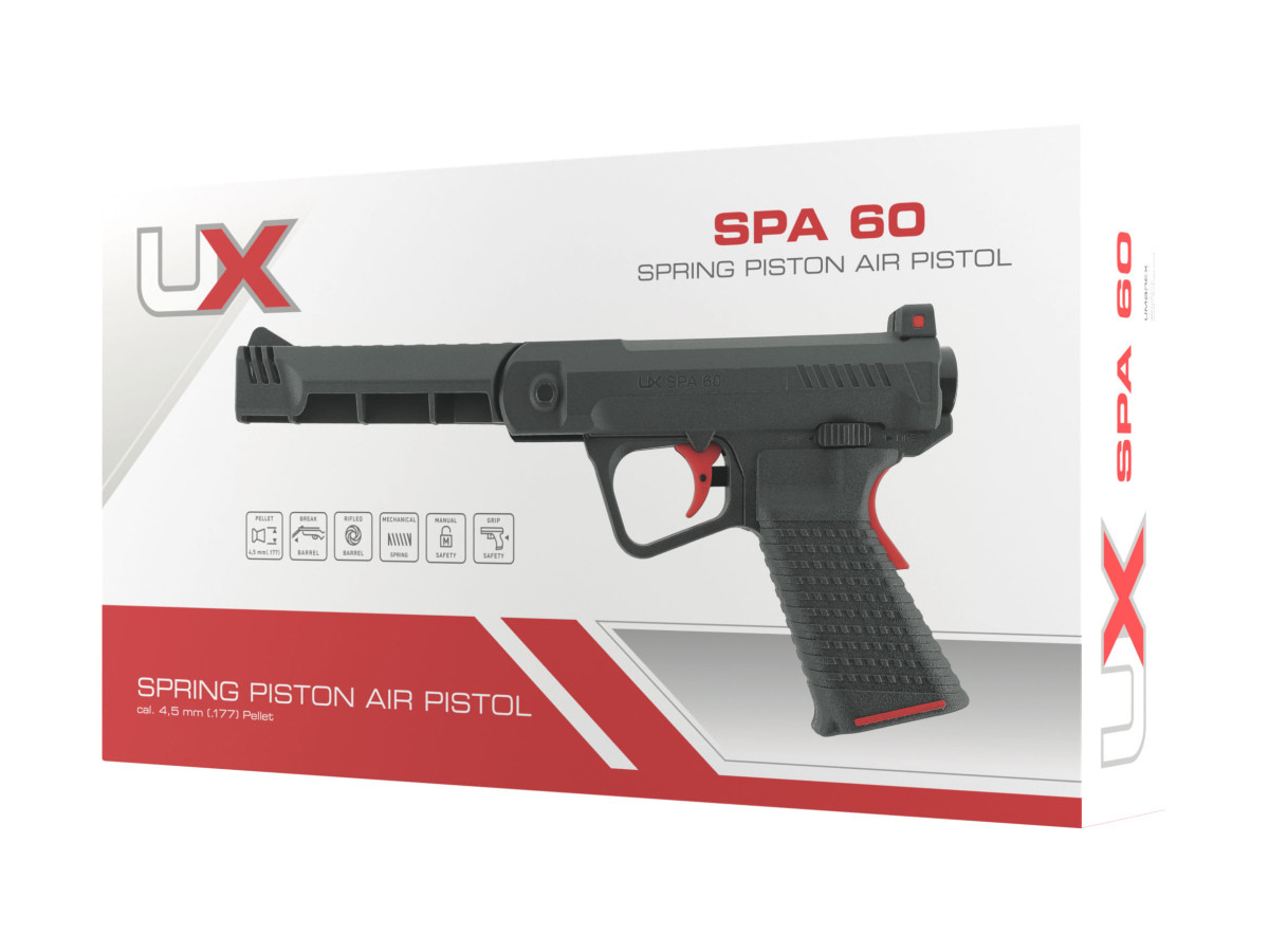 Fotografia: Vzduchová pištoľ UX SPA 60, kal. 4,5mm