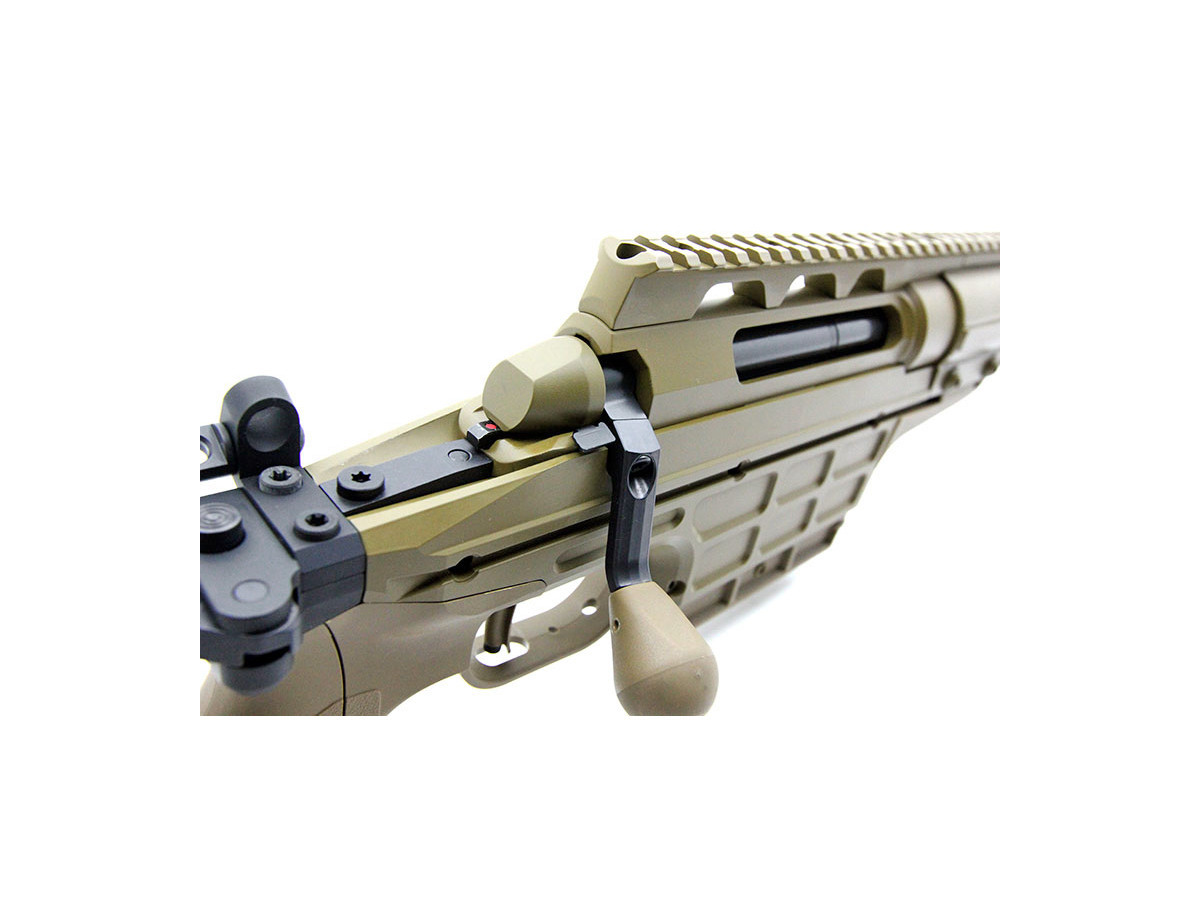 Fotografia: Sako TRG M10, kal. .308Win., Coyote Brown Folding Stock (NS LRR 30MOA 26in)