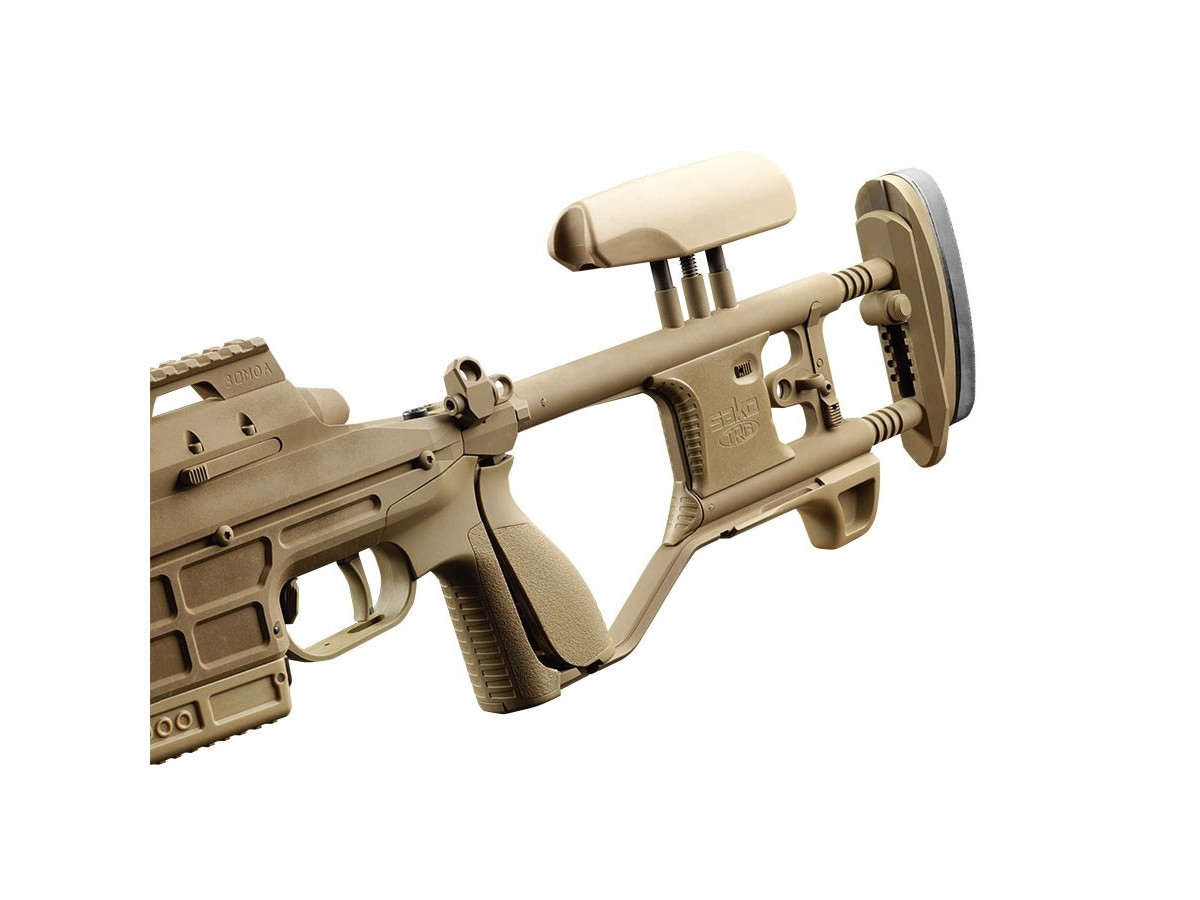 Fotografia: Sako TRG M10, kal. .308Win., Coyote Brown Folding Stock (NS LRR 30MOA 26in)