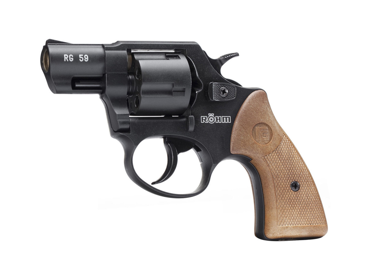 Fotografia: Revolver exp. Röhm RG 59 čierny, kal. 9mm R.K.