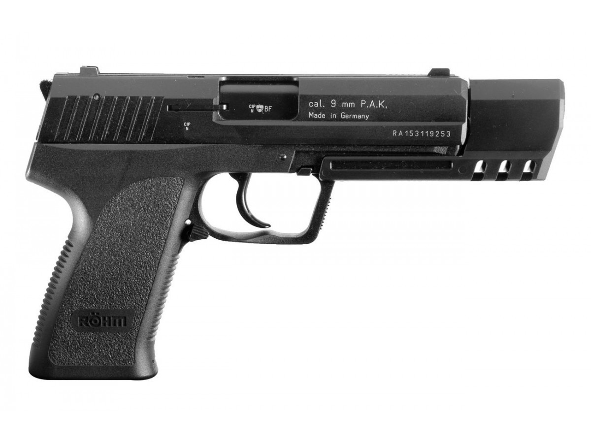 Fotografia: Pištoľ exp. Röhm RG 96 Match, kal. 9mm P.A.K.