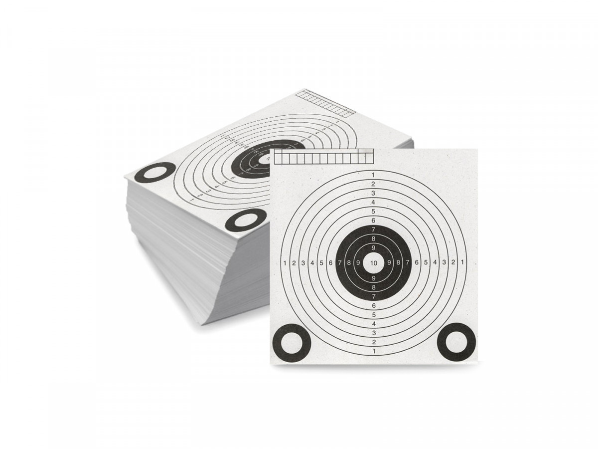 Terče vzduchovkové 138x145mm, 1000ks