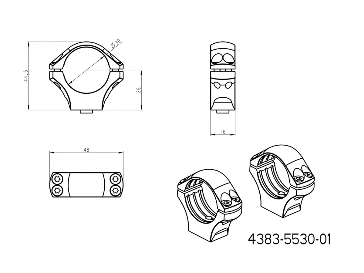 Fotografia: Krúžky JKN UNI 30mm, výška 26mm
