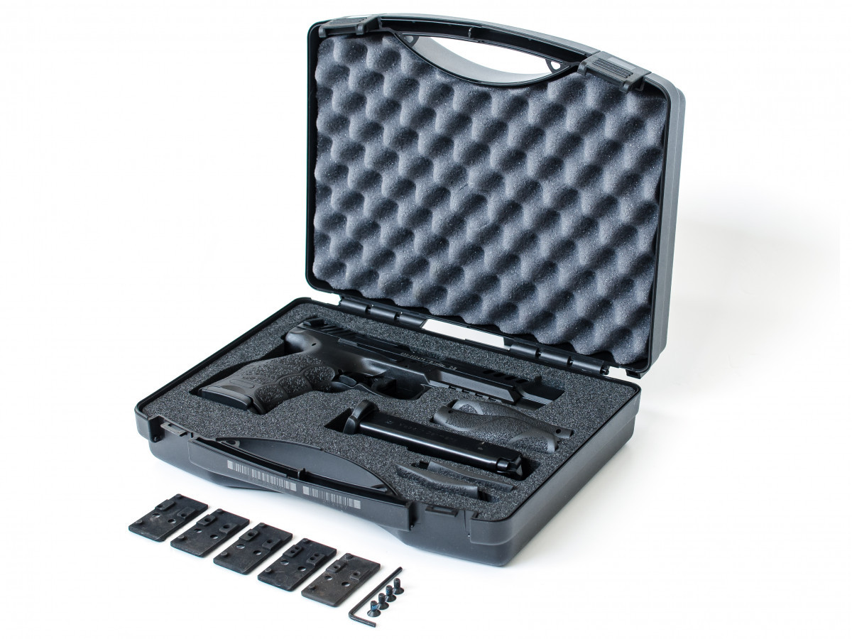 Fotografia: Pištoľ HK SFP9L-OR, kal. 9x19, s 5 montážnymi platničkami