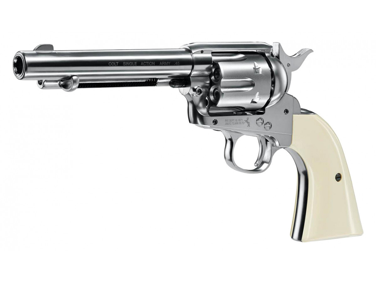 Fotografia: Revolver CO2 Colt SAA .45-5.5" nickel, kal. 4,5mm diab.