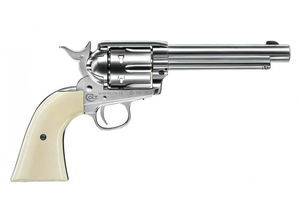 Fotografia: Revolver CO2 Colt SAA .45-5.5" nickel, kal. 4,5mm diab.