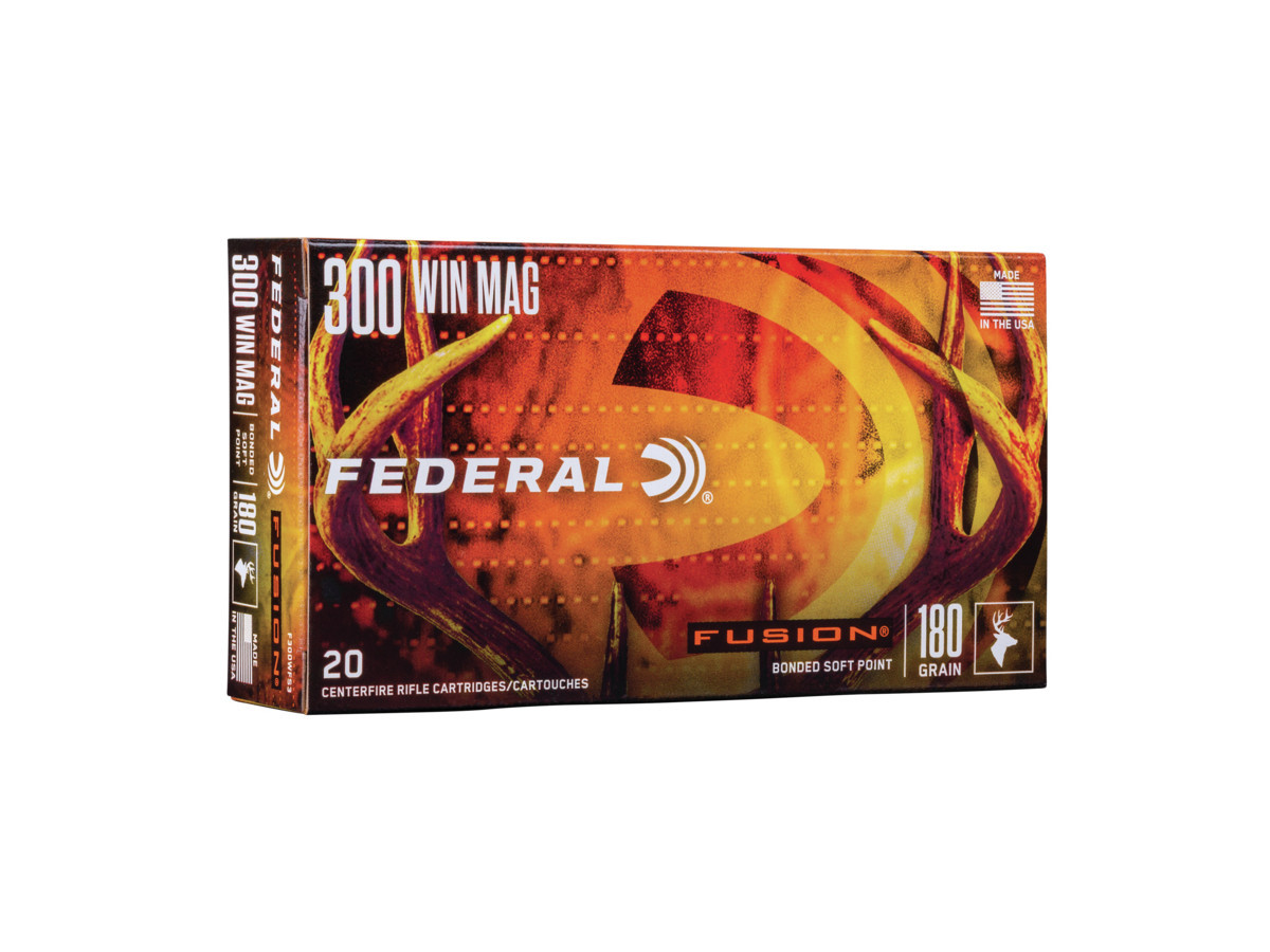 .300WinMag. Federal Fusion 180gr/11,66g SP (F300WFS3)