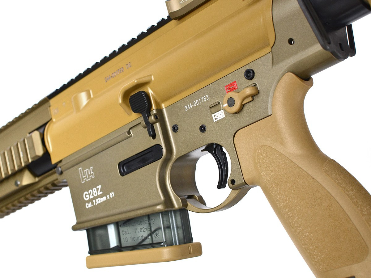 Fotografia: HK G28Z, kal. .308Win.