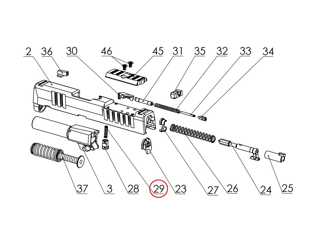 Fotografia: Pružina poistky úderníka HELLCAT/H11