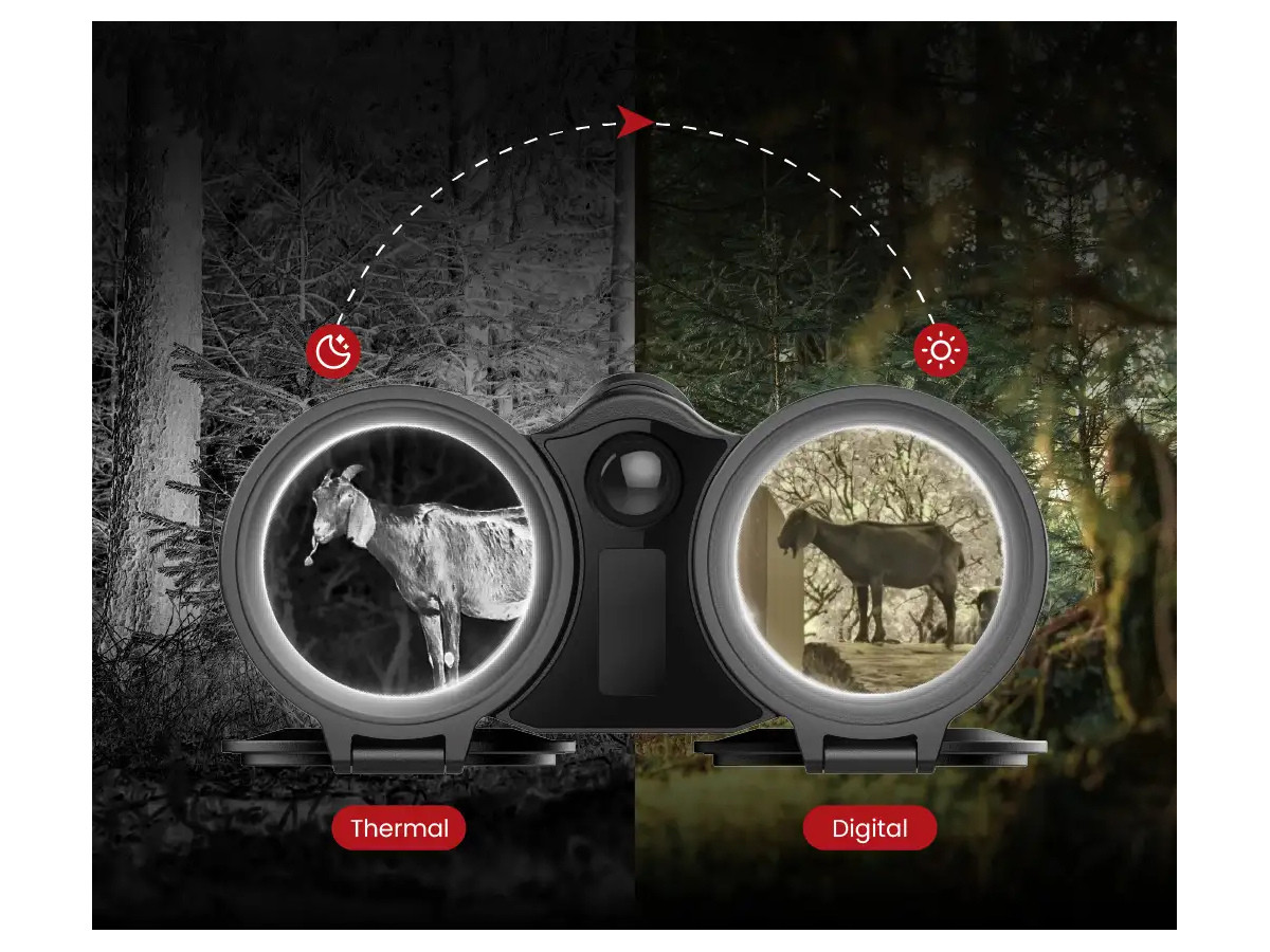 Fotografia: Multispektrálny fúzny binokulár Guide DN70M 2.0