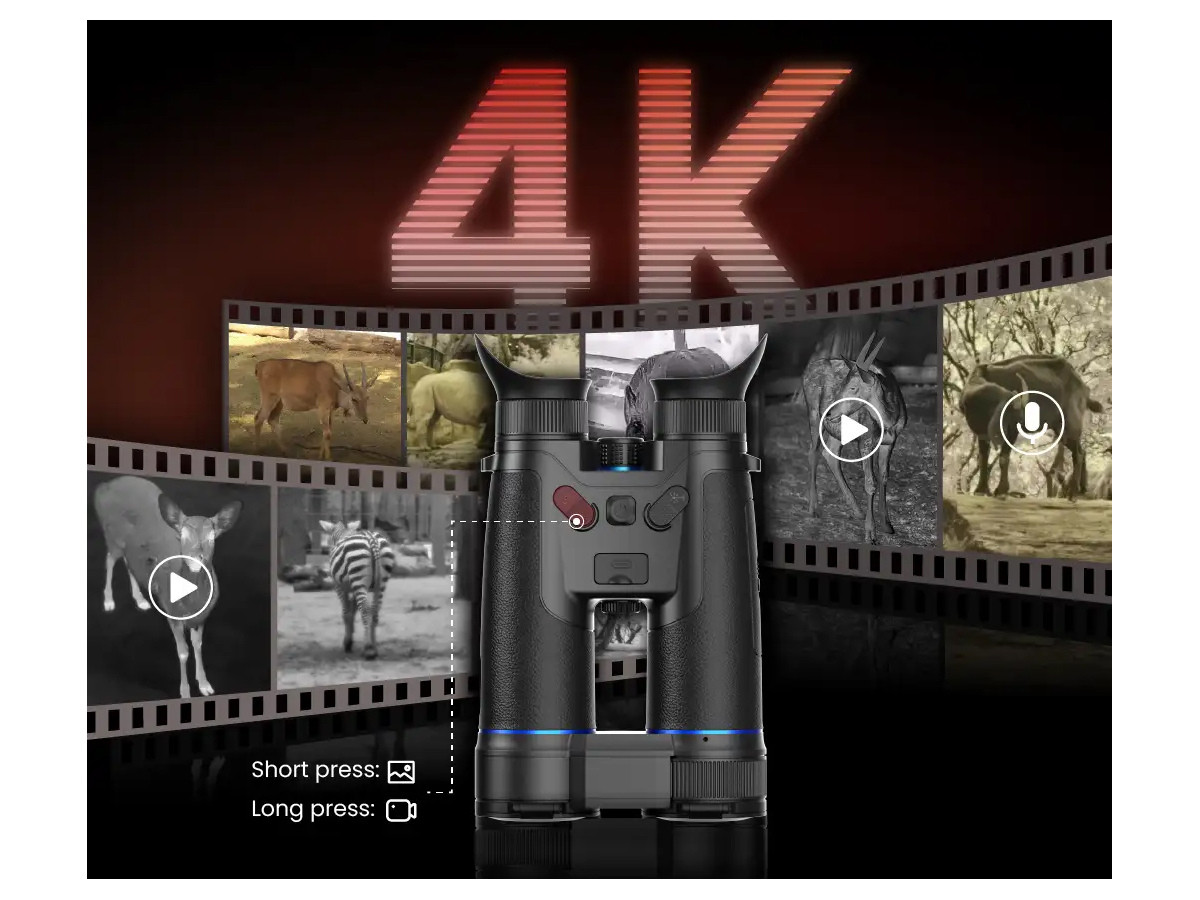 Fotografia: Multispektrálny fúzny binokulár Guide DN70M 2.0