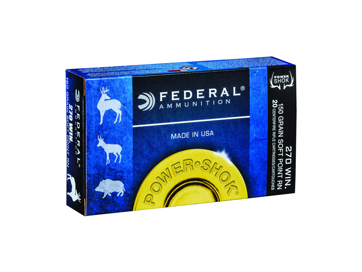 .270Win. Federal Power-Shok 150gr/9,72g SP RN (270B)