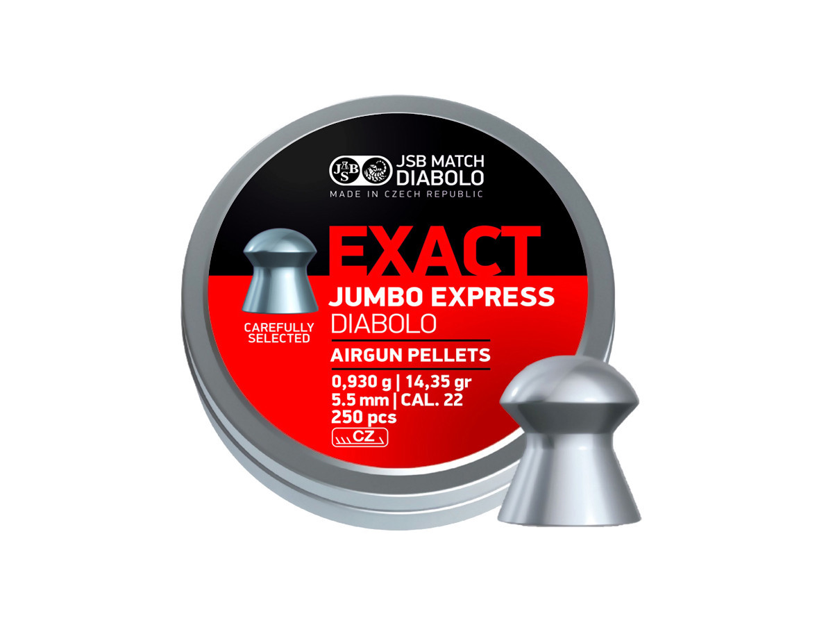 JSB Exact Jumbo Express 5,52mm 250ks