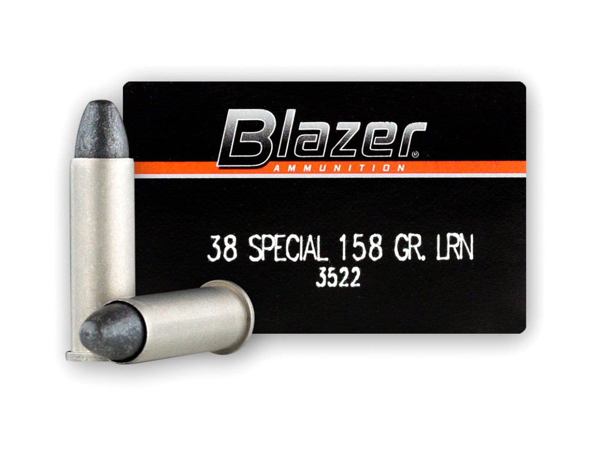 Fotografia: .38Special Blazer 158gr/10,24g LRN (3522)