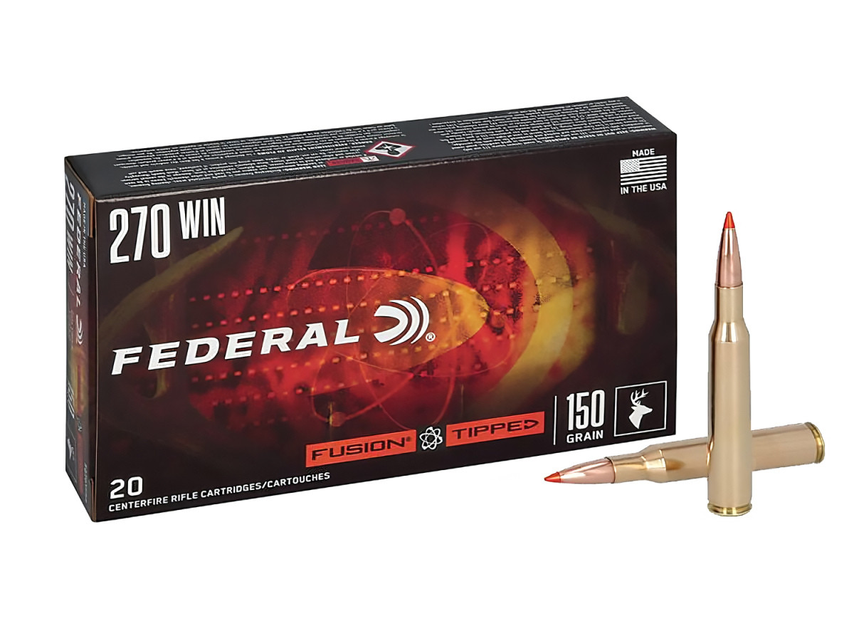 .270Win. Federal Fusion Tipped 150gr/9,72g SP (F270TFS2)
