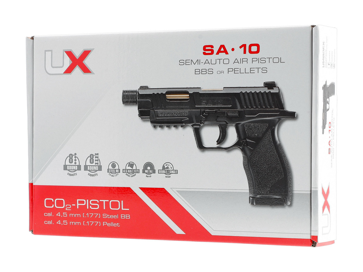 Fotografia: Pištoľ CO2 UX SA 10, kal. 4,5mm diab./BB