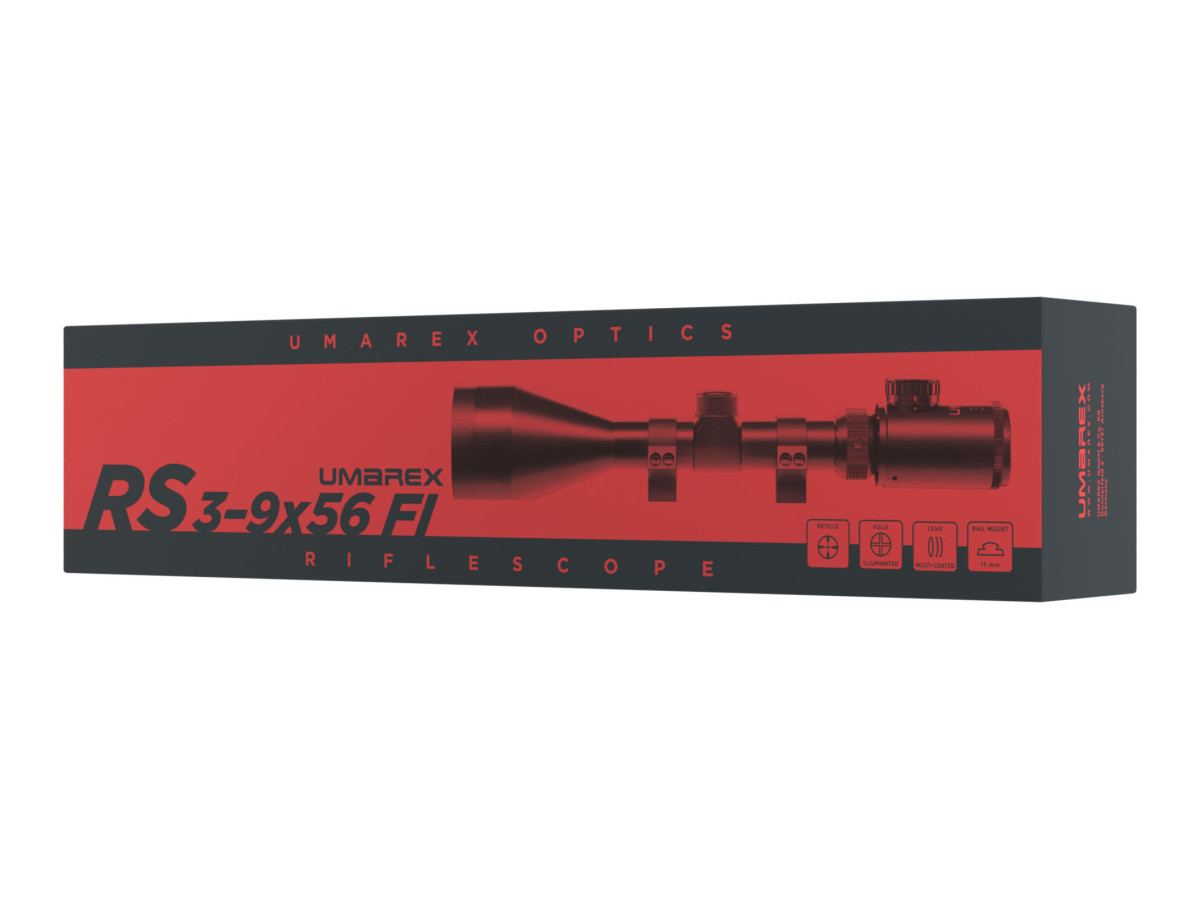 Fotografia: Puškohľad Umarex RS 3-9x56 FI, osvetlený, montáž (11mm)