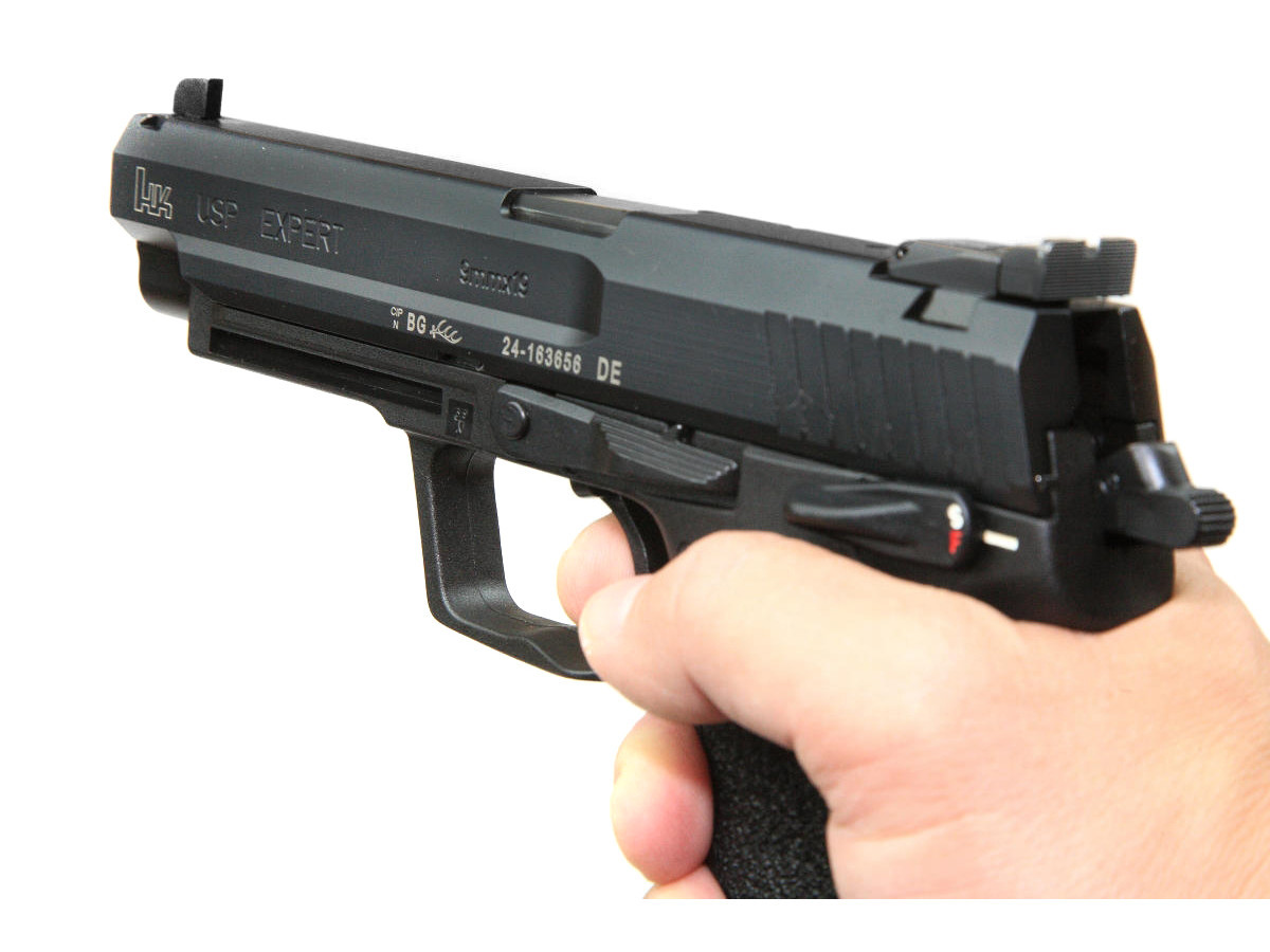 Fotografia: Pištoľ HK USP Expert, kal. 9x19
