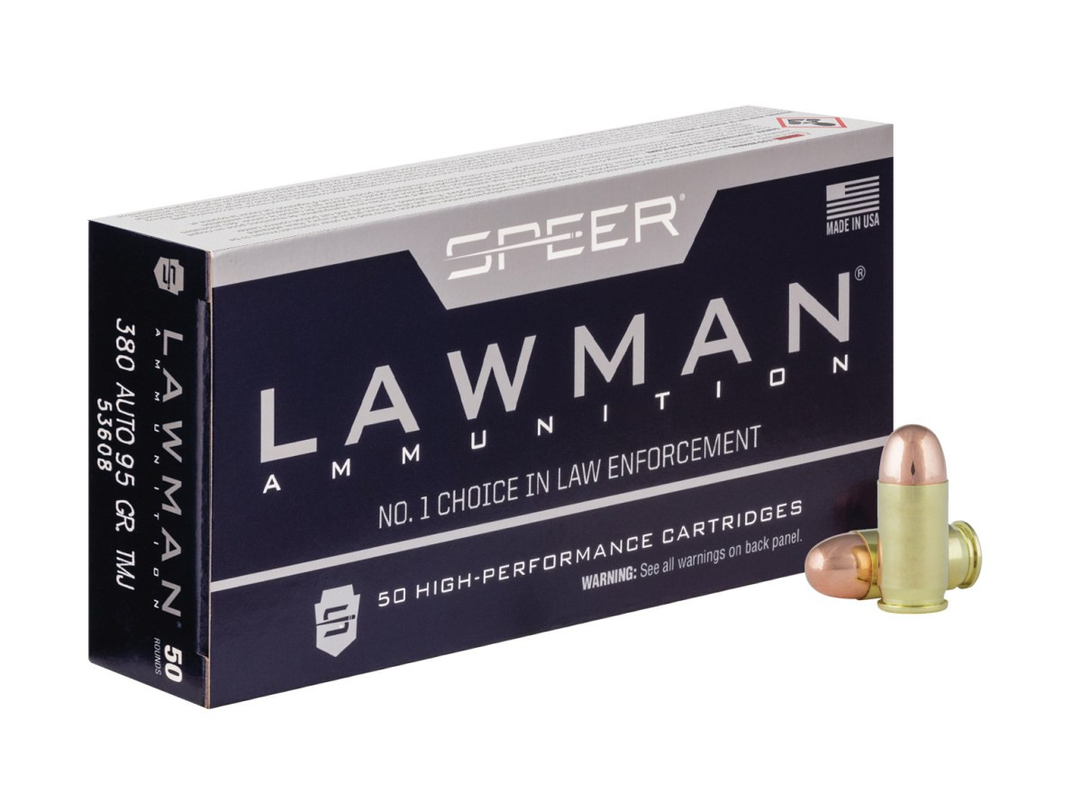 .380Auto Speer Lawman 95gr/6,16g TMJ (53608)