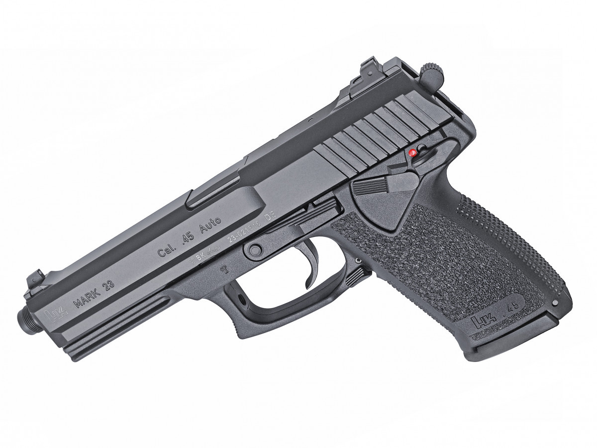 Fotografia: Pištoľ HK Mark 23, kal. .45ACP