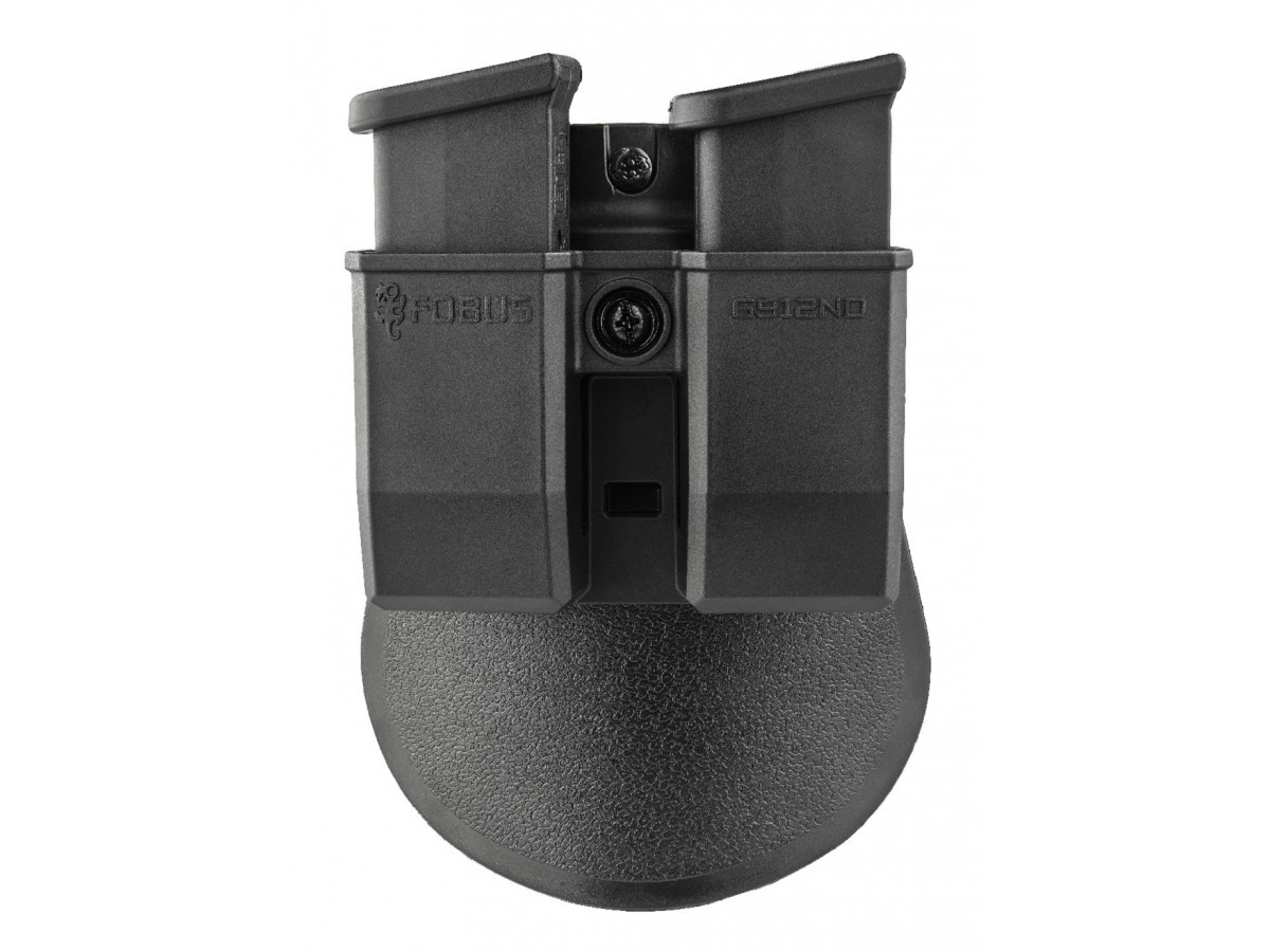 6912 ND, puzdro pre 2 jednoradové zásobníky kal. 9x19, s pádlom