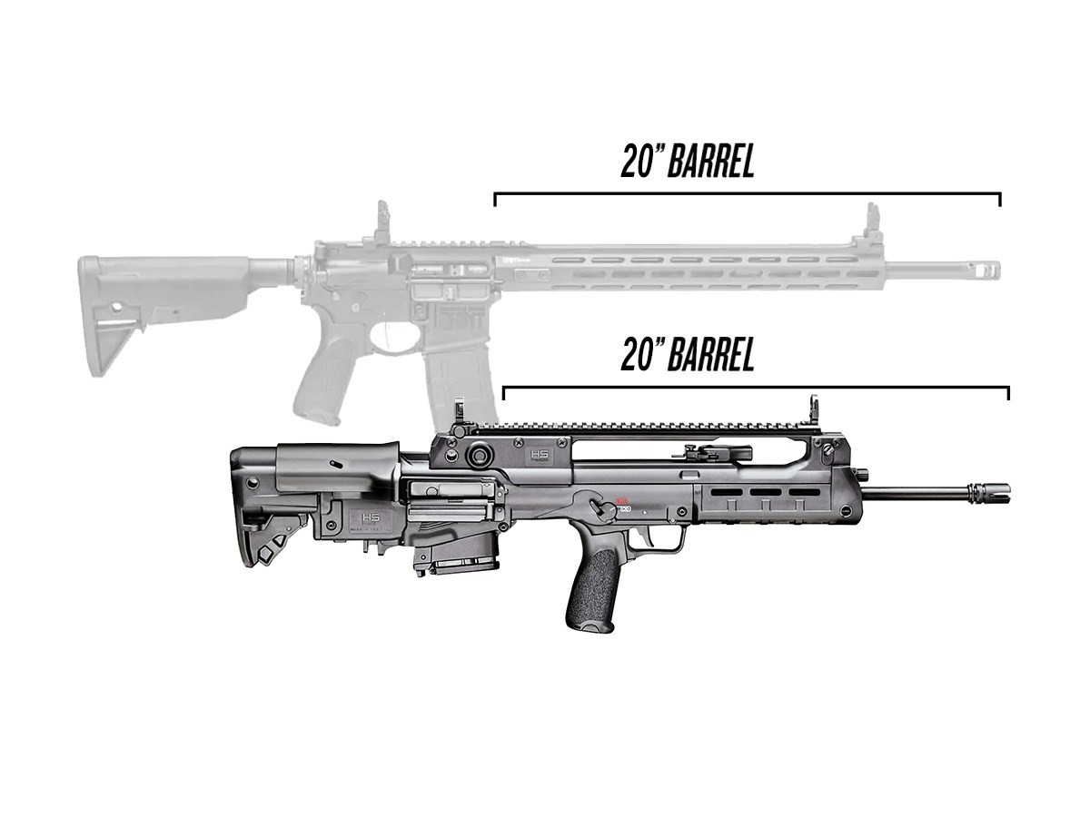 Fotografia: Guľovnica HS VHS-2s 20", kal. 5.56 NATO/.223Rem.