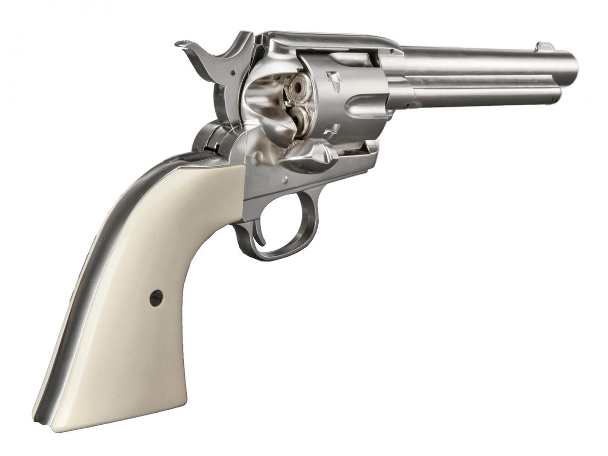 Fotografia: Revolver CO2 Colt SAA .45-5.5" nickel, kal. 4,5mm BB