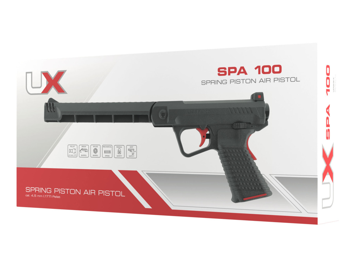 Fotografia: Vzduchová pištoľ UX SPA 100, kal. 4,5mm