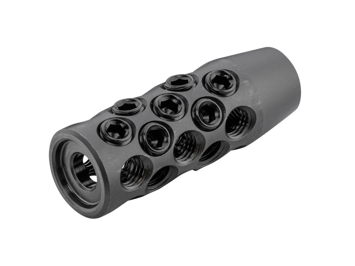 Nastaviteľná úsťová brzda Stalon 1/2-28, max. 7,62mm