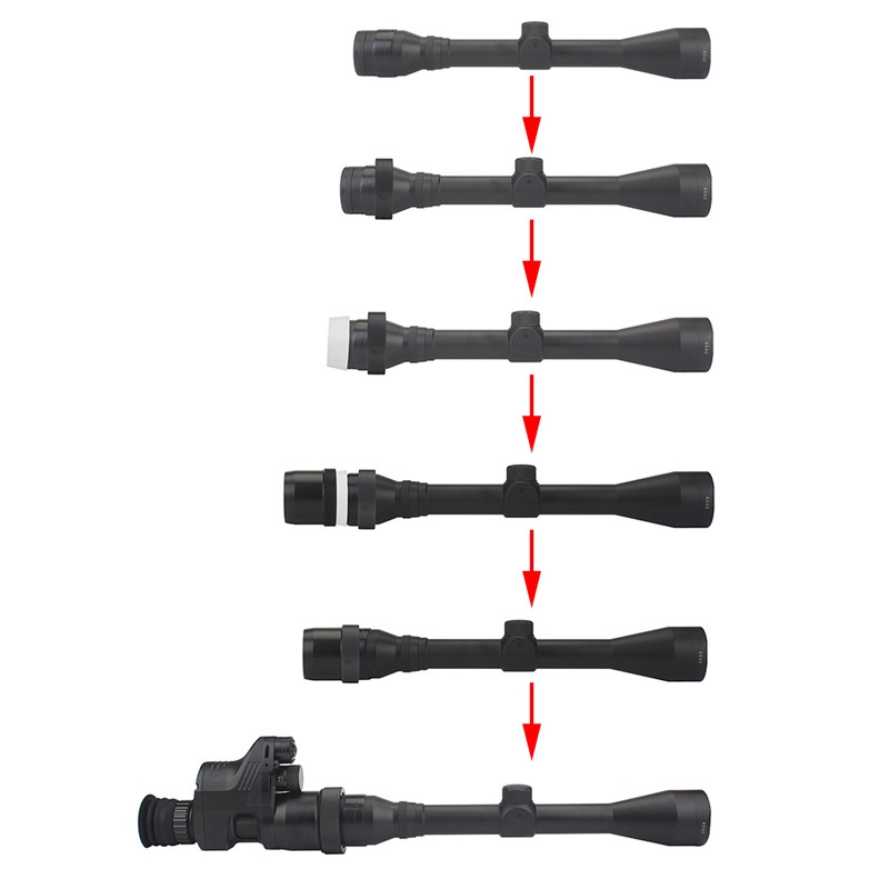 Fotografia: Univerzálna objímka (adaptér) pre PARD NV007S (od 36 do 47 mm)