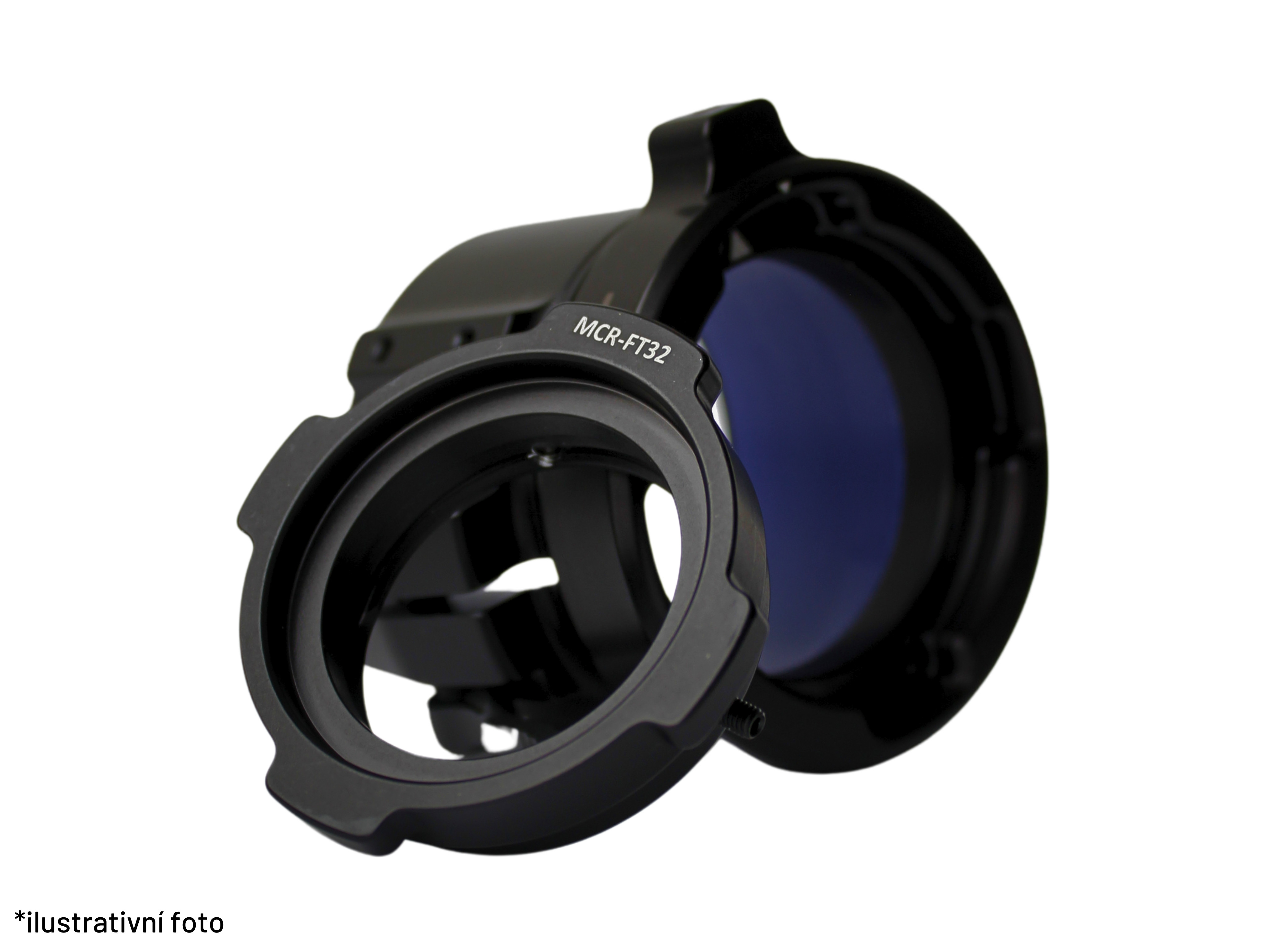 Fotografia: Rychloupínací objímka Rusan MAR-33 pro předsádky PARD FT/FD